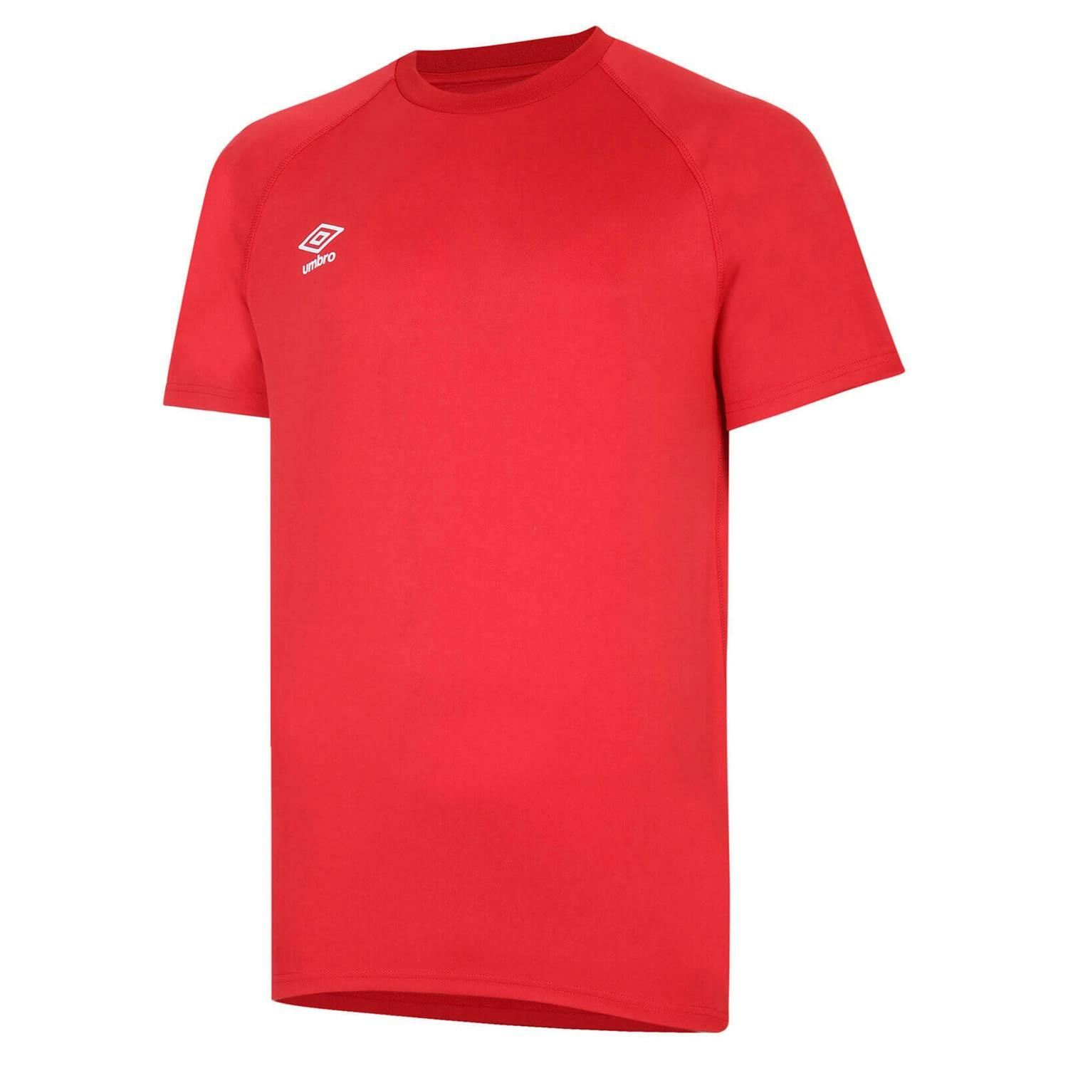 Umbro Men's Rugby Drill Top - Vermillion - Vermillion - L - 100% Polyester