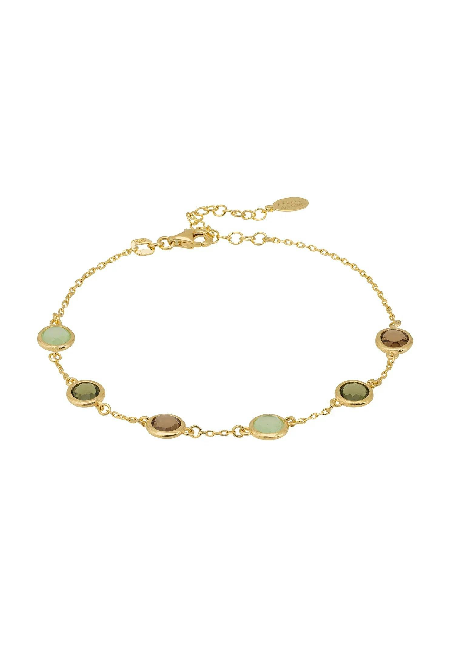 Latelita Gold Sardinia Bracelet The Greens