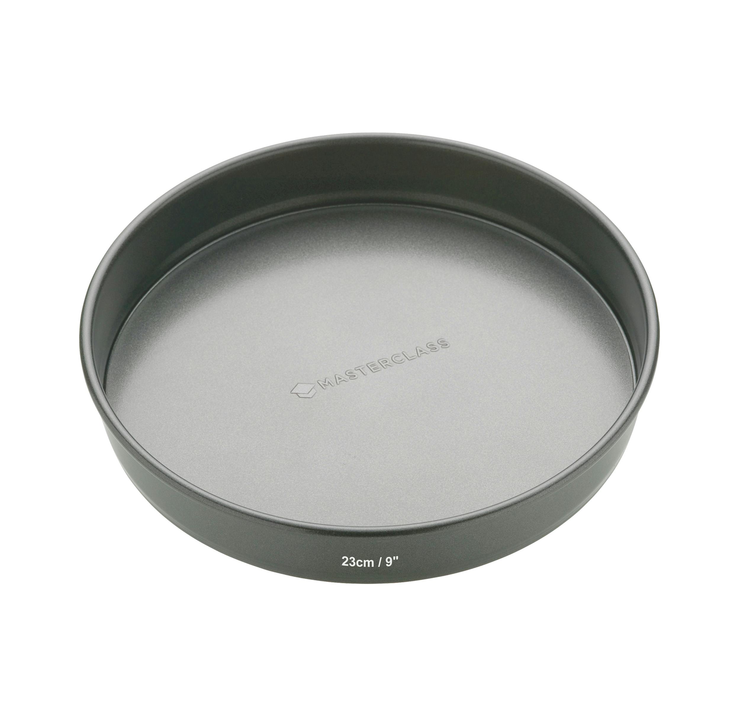 Rackhams Grey Non-Stick Loose Base Sandwich Pan, 23Cm - Steel - Baking Tin