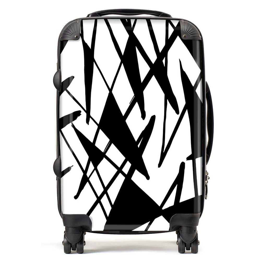 Warren Reed Brush Abstract Pattern Suitcase - Cabin
