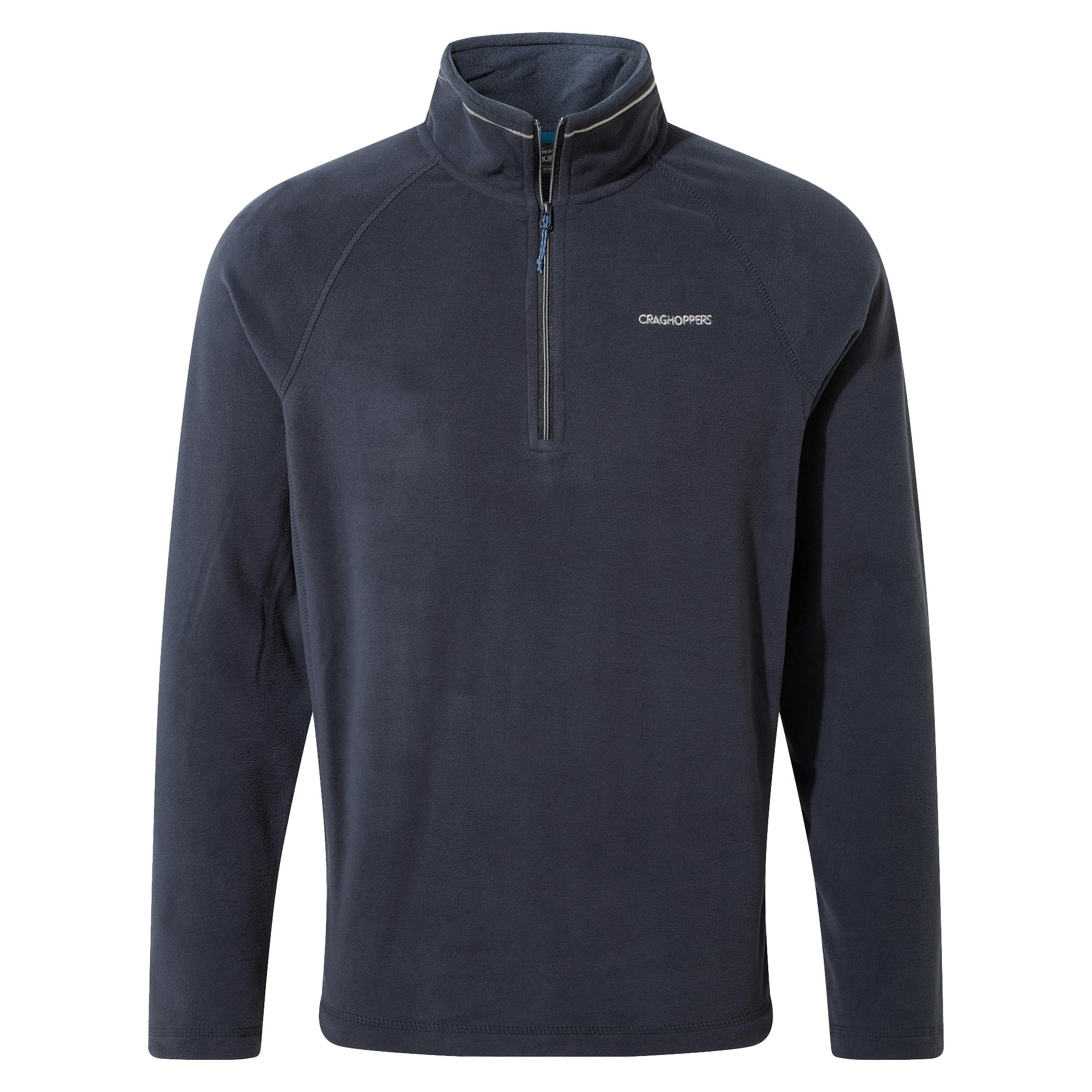 Craghoppers Men's Dark/Blue Corey Vi Half Zip Fleece Top - Navy/ Navy Marl - M - Navy/ Navy Marl - 100% Polyester