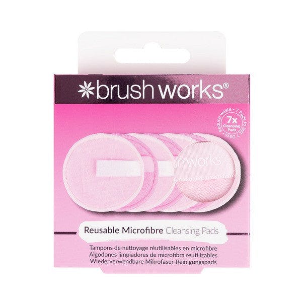 Brushworks Reusable Microfibre Cleansing Pads 7 Pads - Image 3
