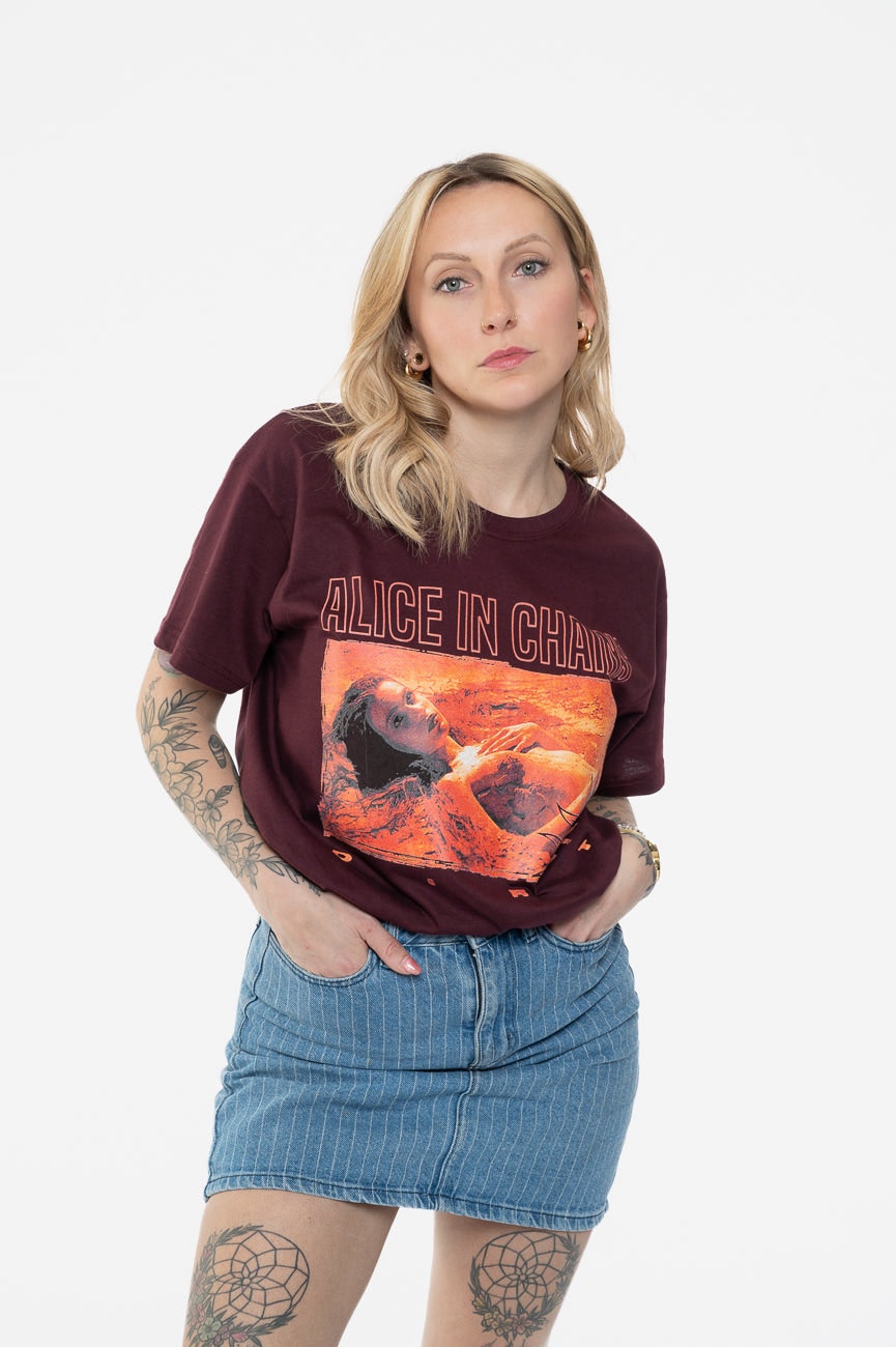 Paradiso Clothing Unisex Orange Paradiso Alice In Chains Dirt T Shirt - Xxl