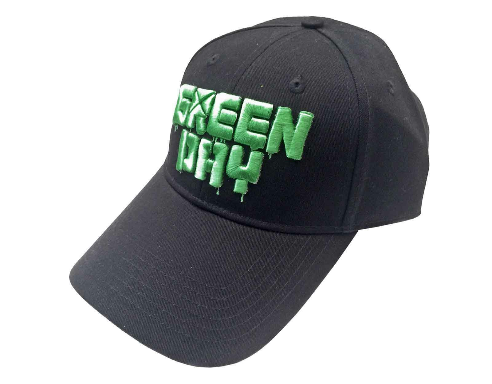 Paradiso Clothing Unisex Green Day Dripping Band Logo Baseball Cap