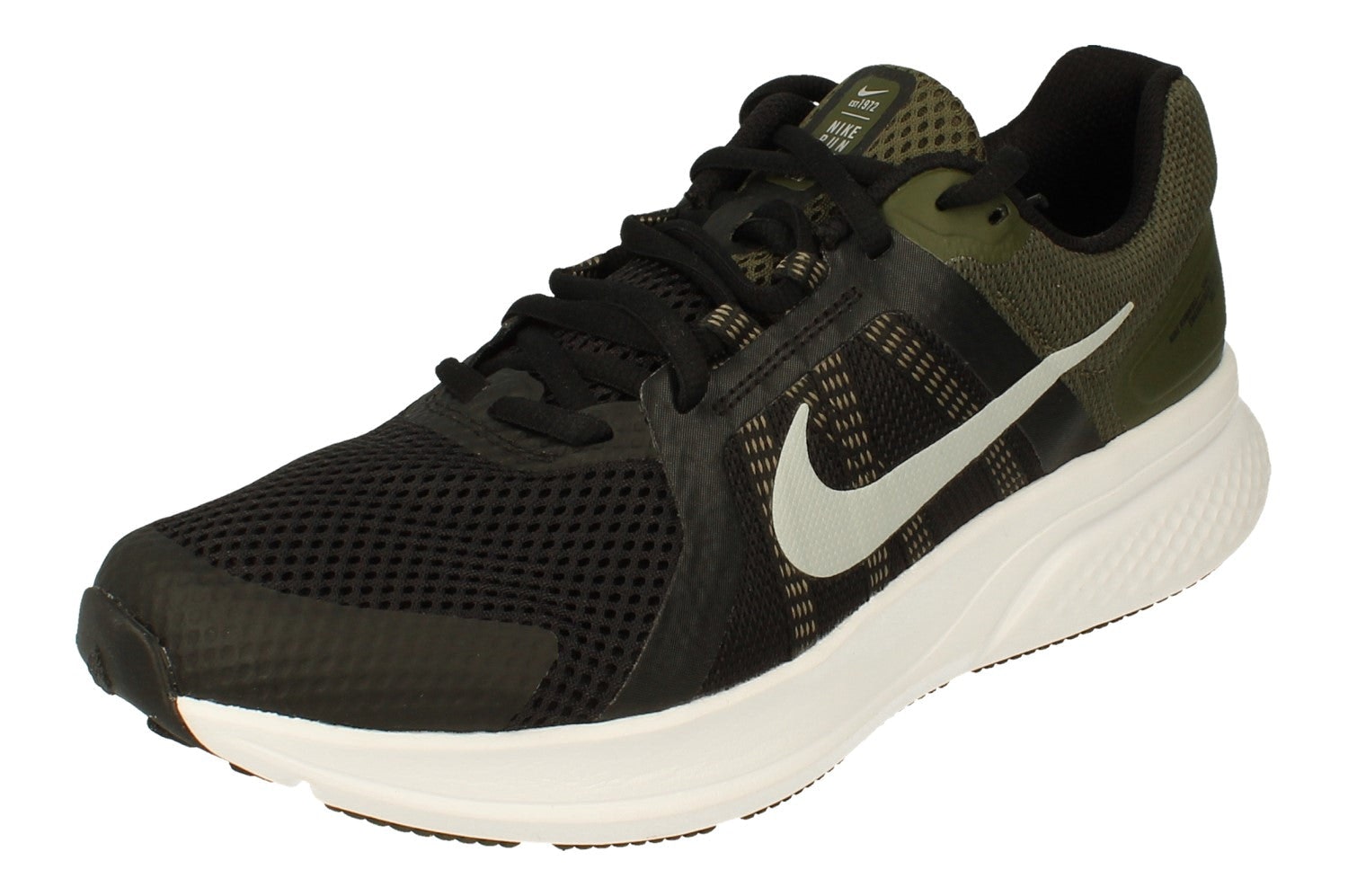 Nike Men's Black/Light/Grey Run Swift 2 Cu3517 007 - Uk 7.5 | Us 8.5 | Eu 42