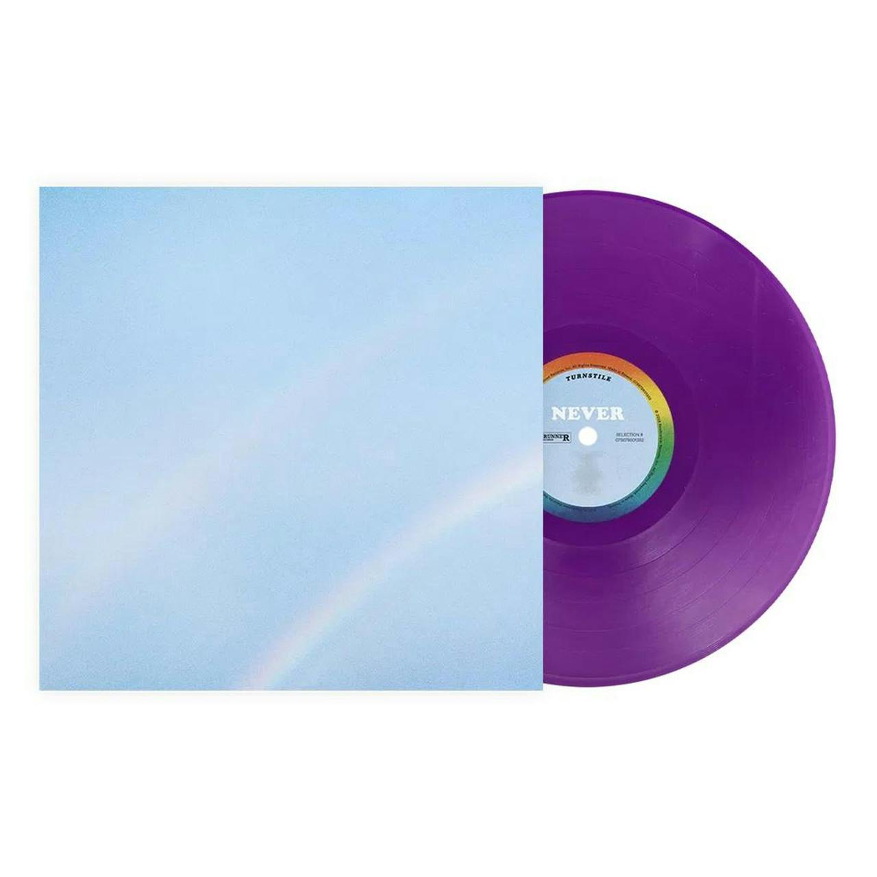 Eyesore Merch Purple Turnstile 'Never Enough' Lp Vinyl