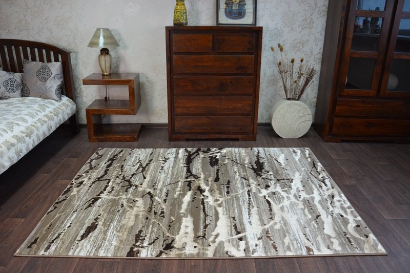 Rugsx Vogue Rectangular Rug - Abstract Striated - 160Cm X 220Cm