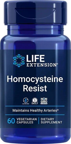 Life Extension Homocysteine Resist 60 Vegetarian Capsules - Image 6