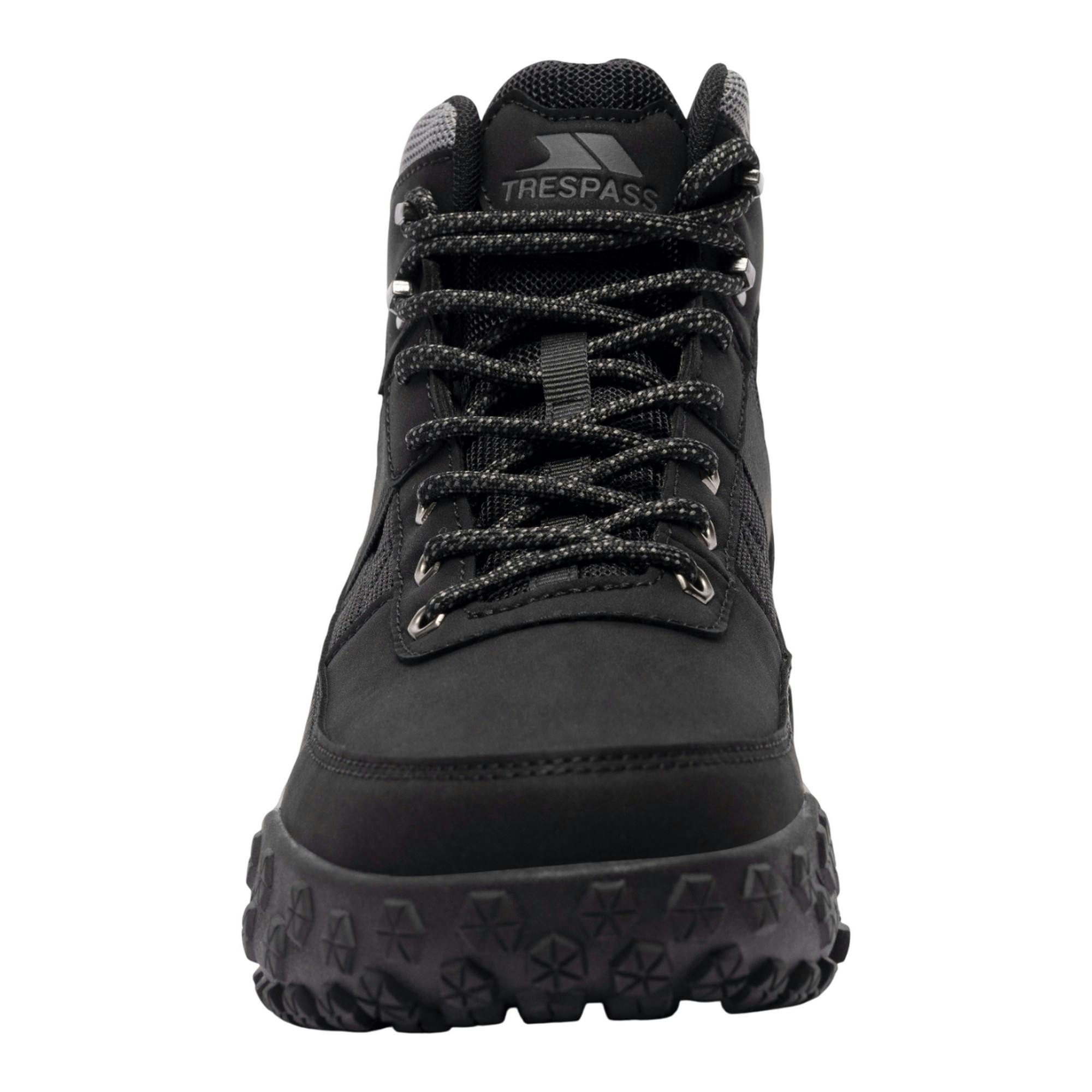 Trespass Men's Black Mode Boots - 10 Uk - 100% Mixed