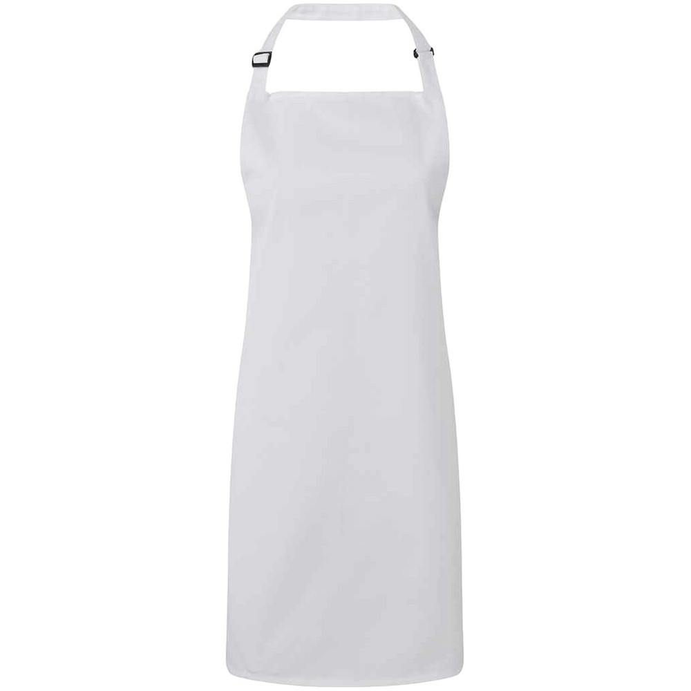 Premier Unisex Adult Colours Full Apron - White - Image 3