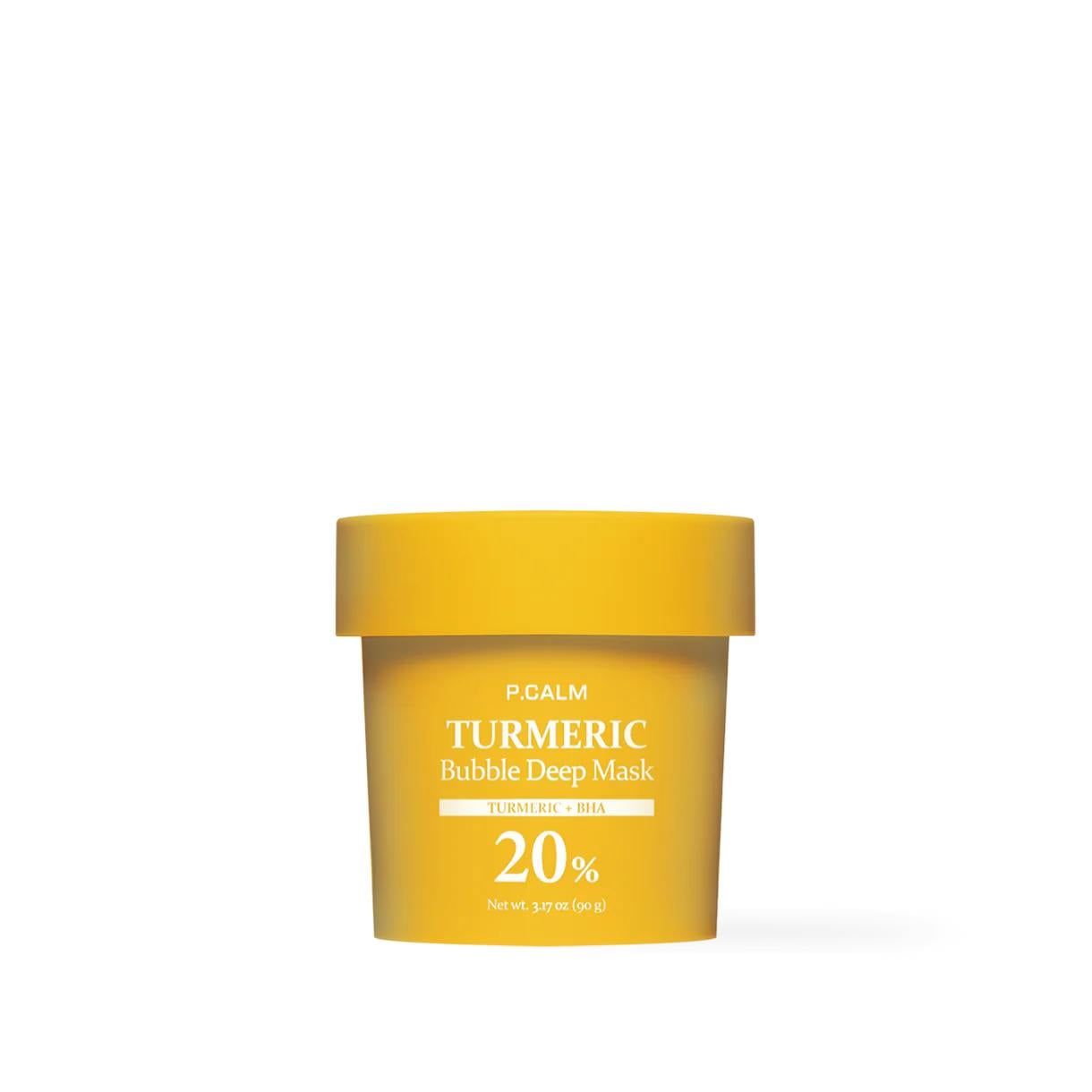 Joom P.calm Unisex Yellow [P.calm] Turmeric Bubble Deep Mask 90G - Image 3