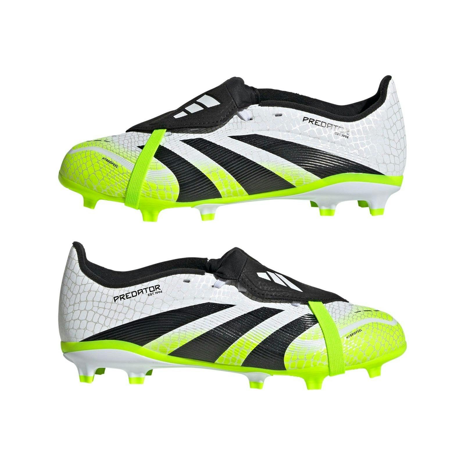 Adidas Boys / Girls Predator League Football Boots Fold-Over Tongue Ft Fg/Mg Jp9916 - Uk Kids 12 Eu 30.5