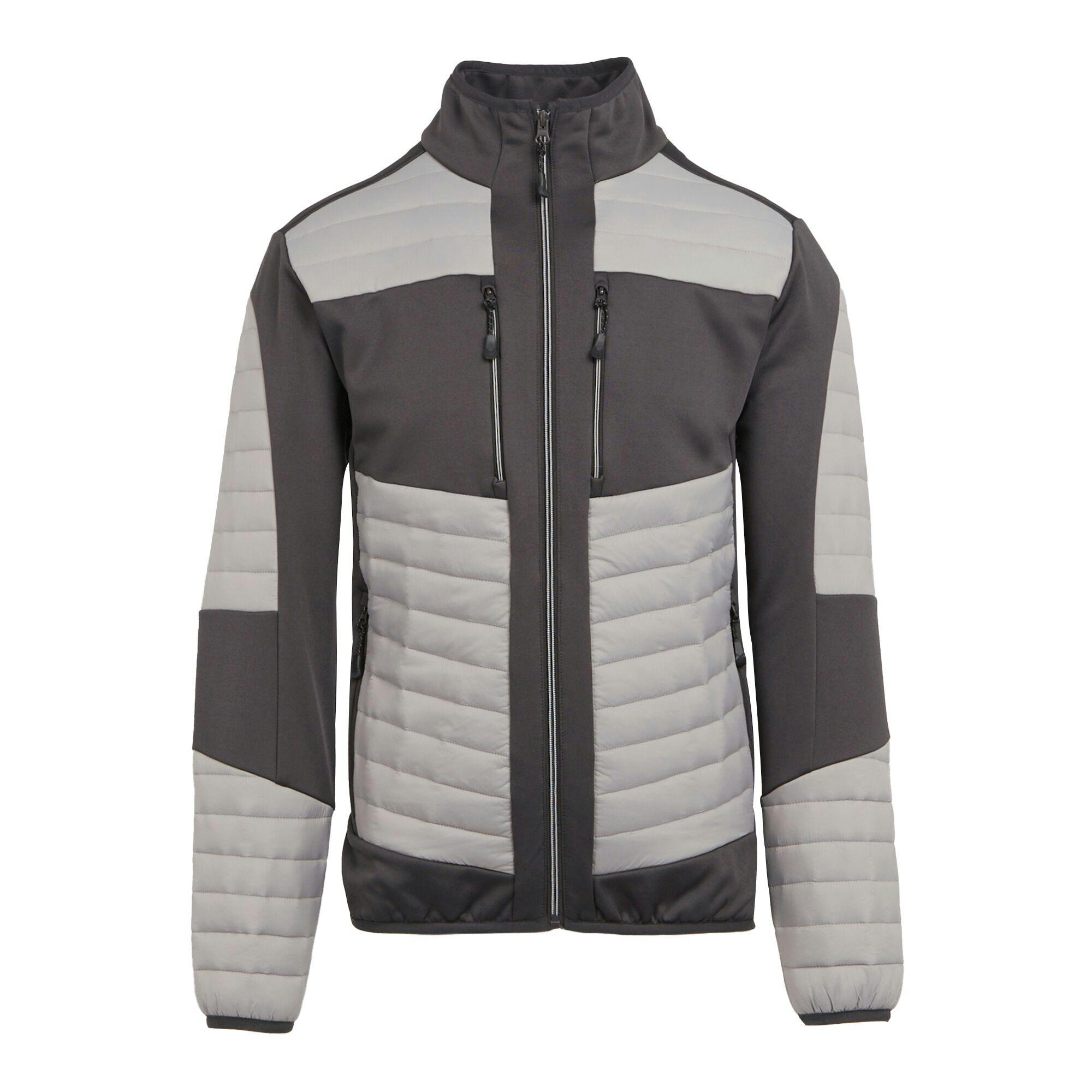 Regatta Men's Grey Professional Thermal Hybrid Jacket - Mineral /Ash - Xxl - Mineral /Ash - 100% Mixed