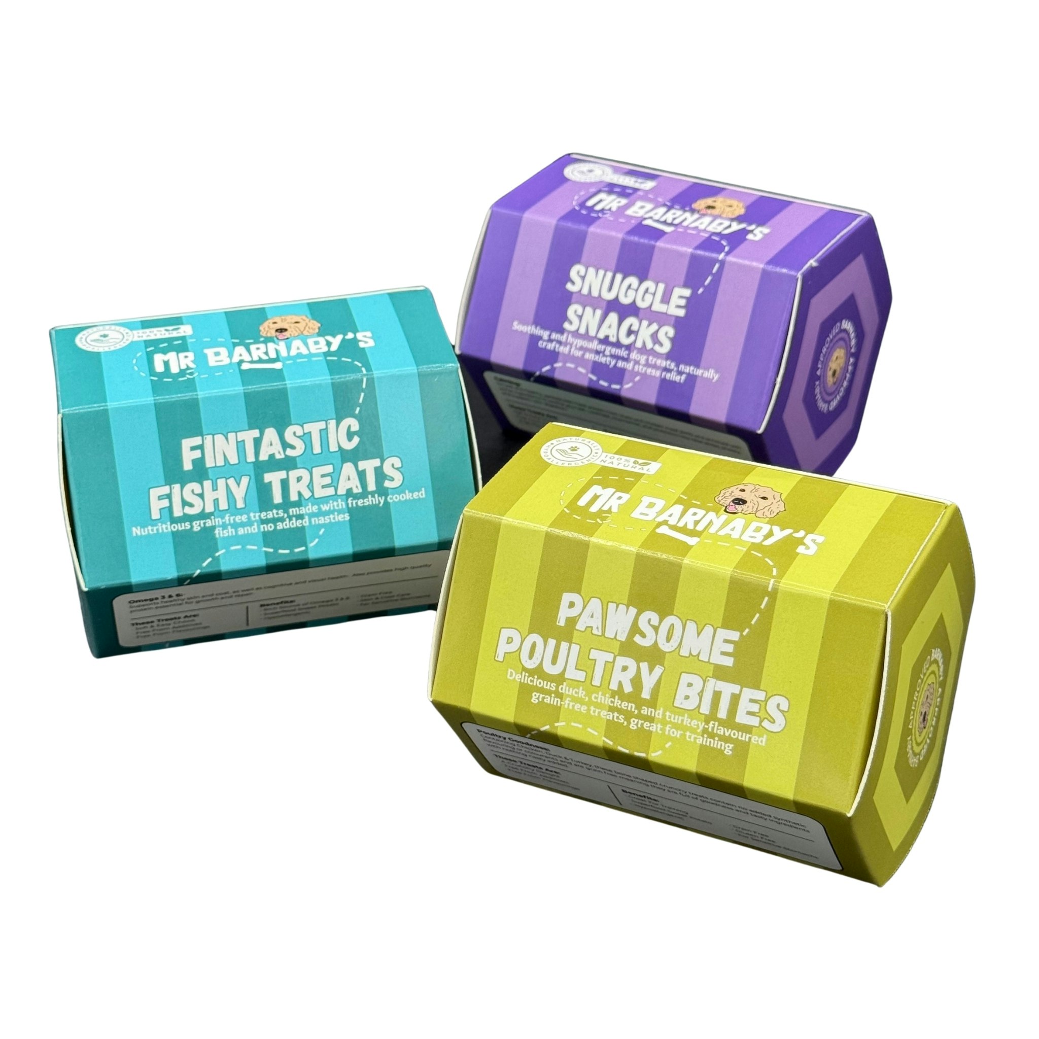 Mr Barnaby’s Grain Mr Barnaby's Training Treat Bundle Dog Treats (Pack Of 3) - Pack Of 3 - 3