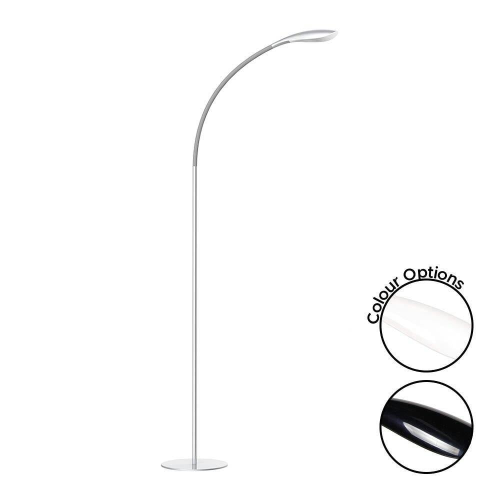 Lifemax High Vision Black LED Floor Light - Reading & Hobby Lamp - Stable Base & Gooseneck - Flicker-Free - Image 4