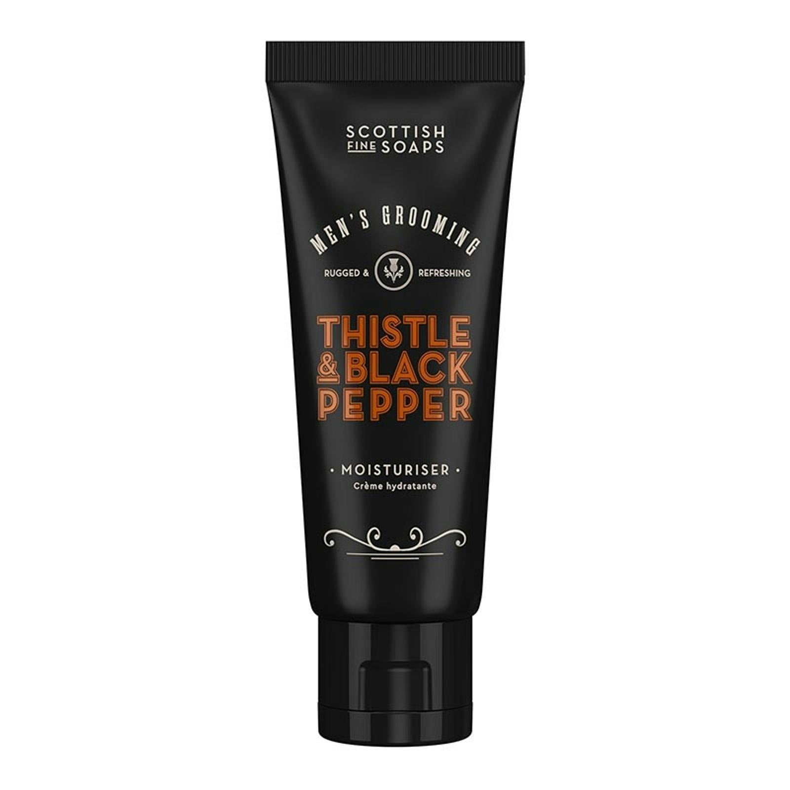Scottish Fine Soaps Black Thistle & Pepper Moisturiser 75 Ml - 75 Ml