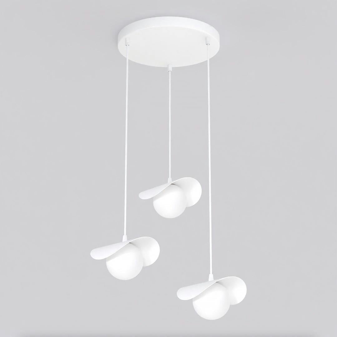 Emibig White Ritual Pendant Lamp 3 X G9 With Shade