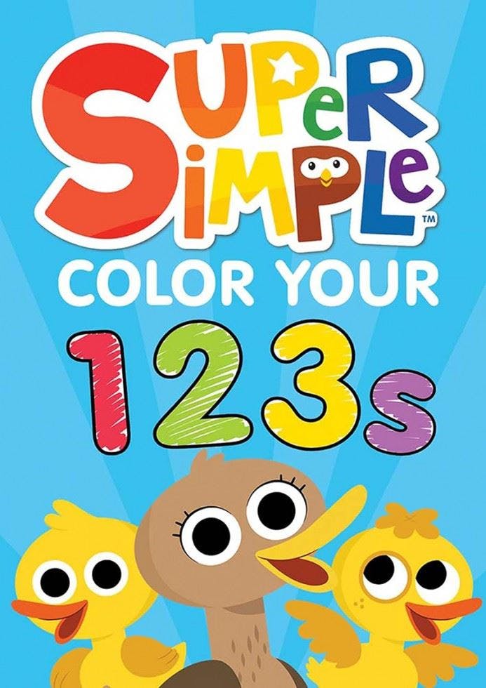 Super Simple™ Color Your 123s by Dover Publications Inc (Paperback Book) - Image 5