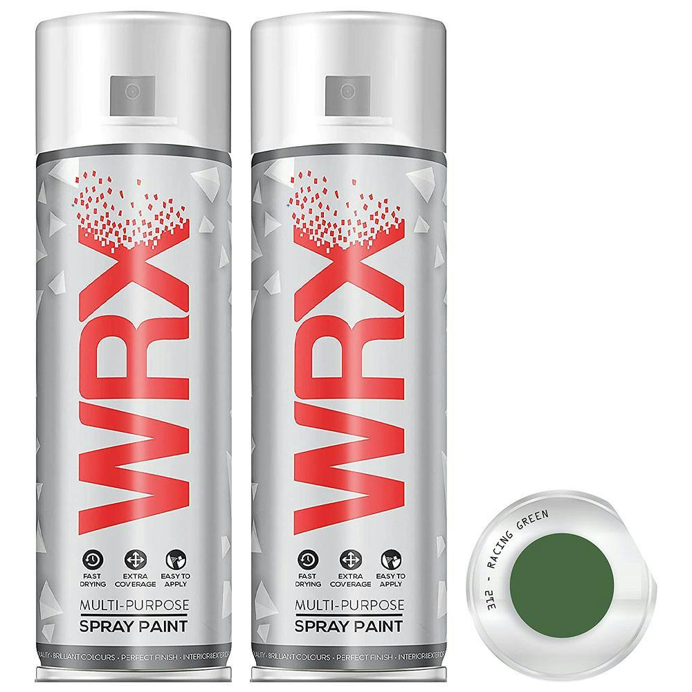 Wrx Green 3X Flat Racing Spray Paint 400Ml - Image 3