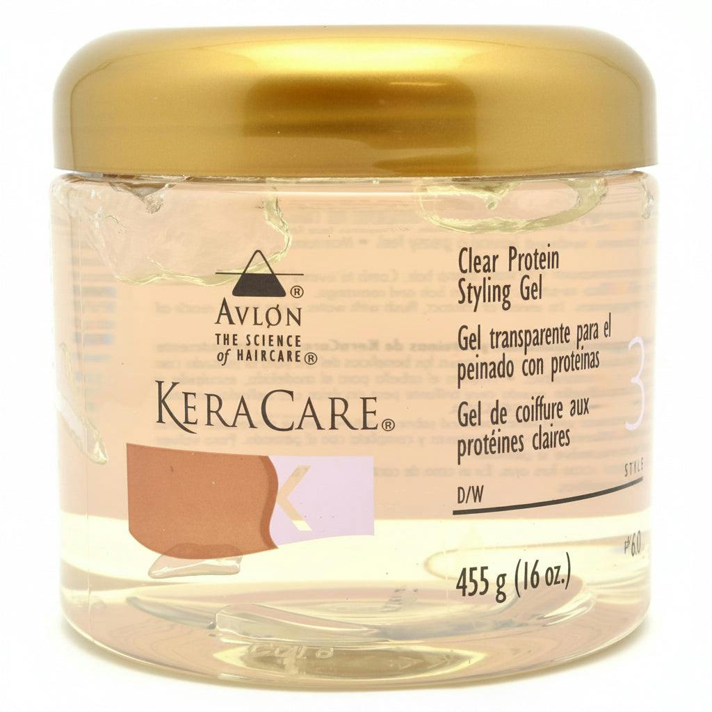 Keracare Clear Protein Styling Gel 455G