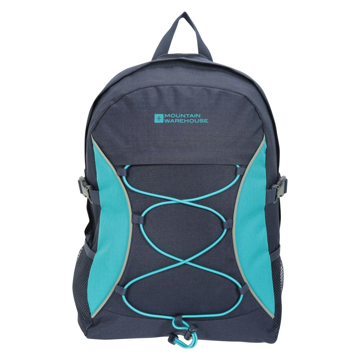 Mountain Warehouse Bolt 18L Backpack - Navy/Teal - One Size - Navy/Teal