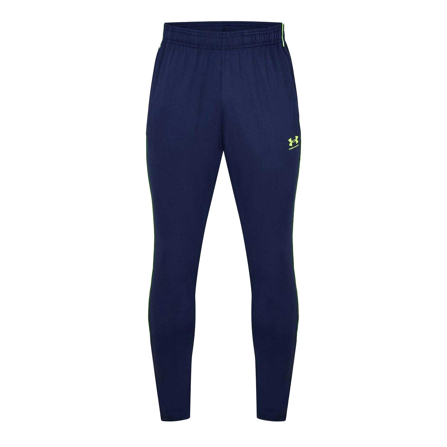 Under Armour Men's Blue/Yellow Challenger Trousers - S - 100% Mixed
