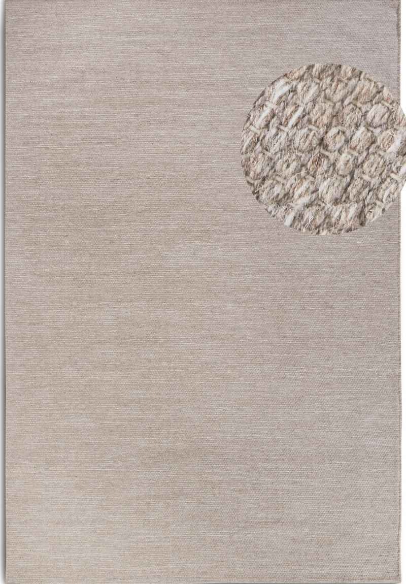 Rackhams Cream Delhi Wool Rug Pradesh – Handwoven - 190X280 Cm