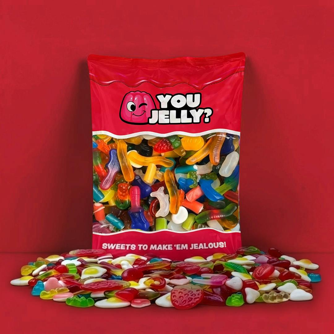 You Jelly 1Kg Jelly Mix | You Jelly? | Jelly Sweets By Exploded Sweets