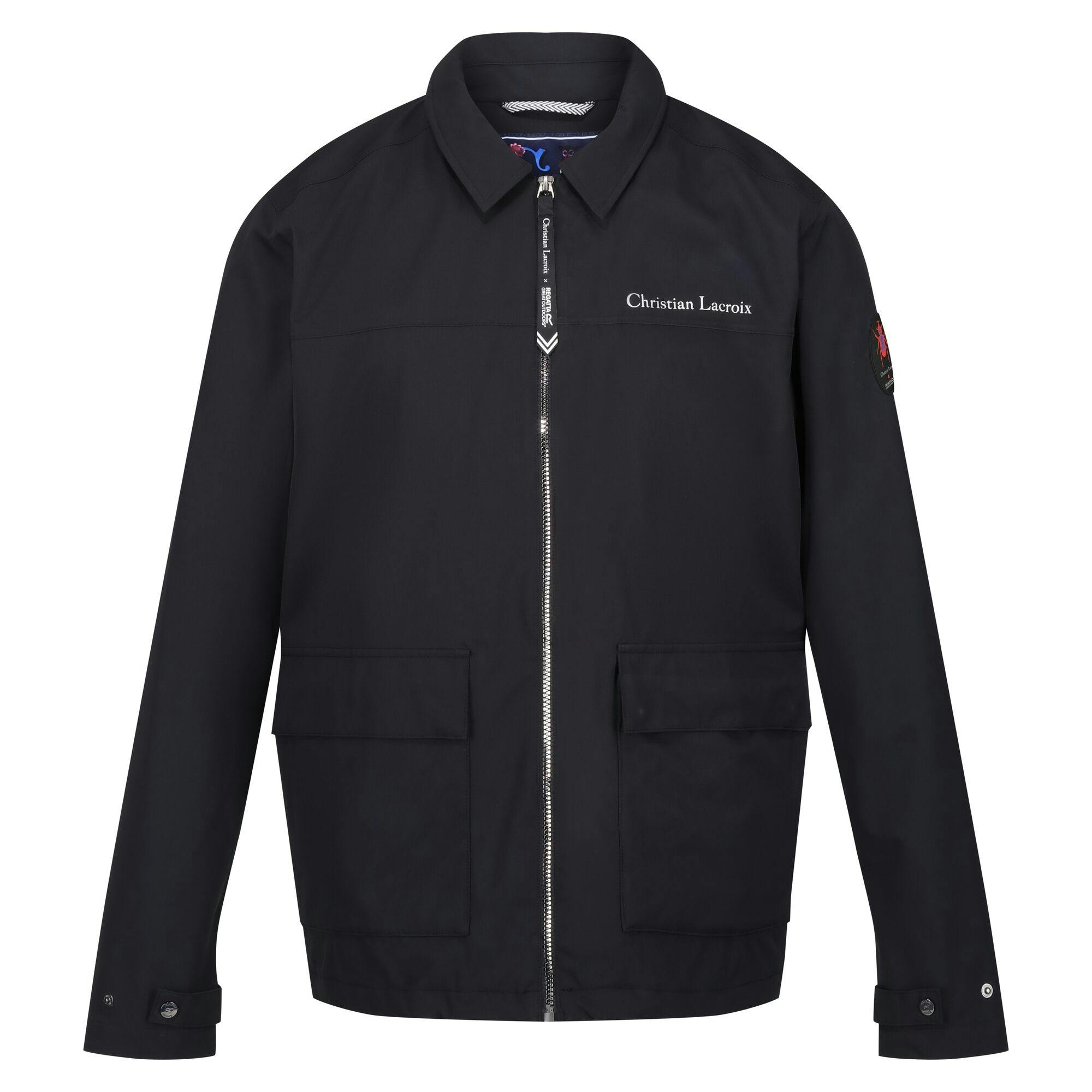 Regatta Men's Black Christian Lacroix Ramatuelle Waterproof Jacket - Xxl - 100% Polyester
