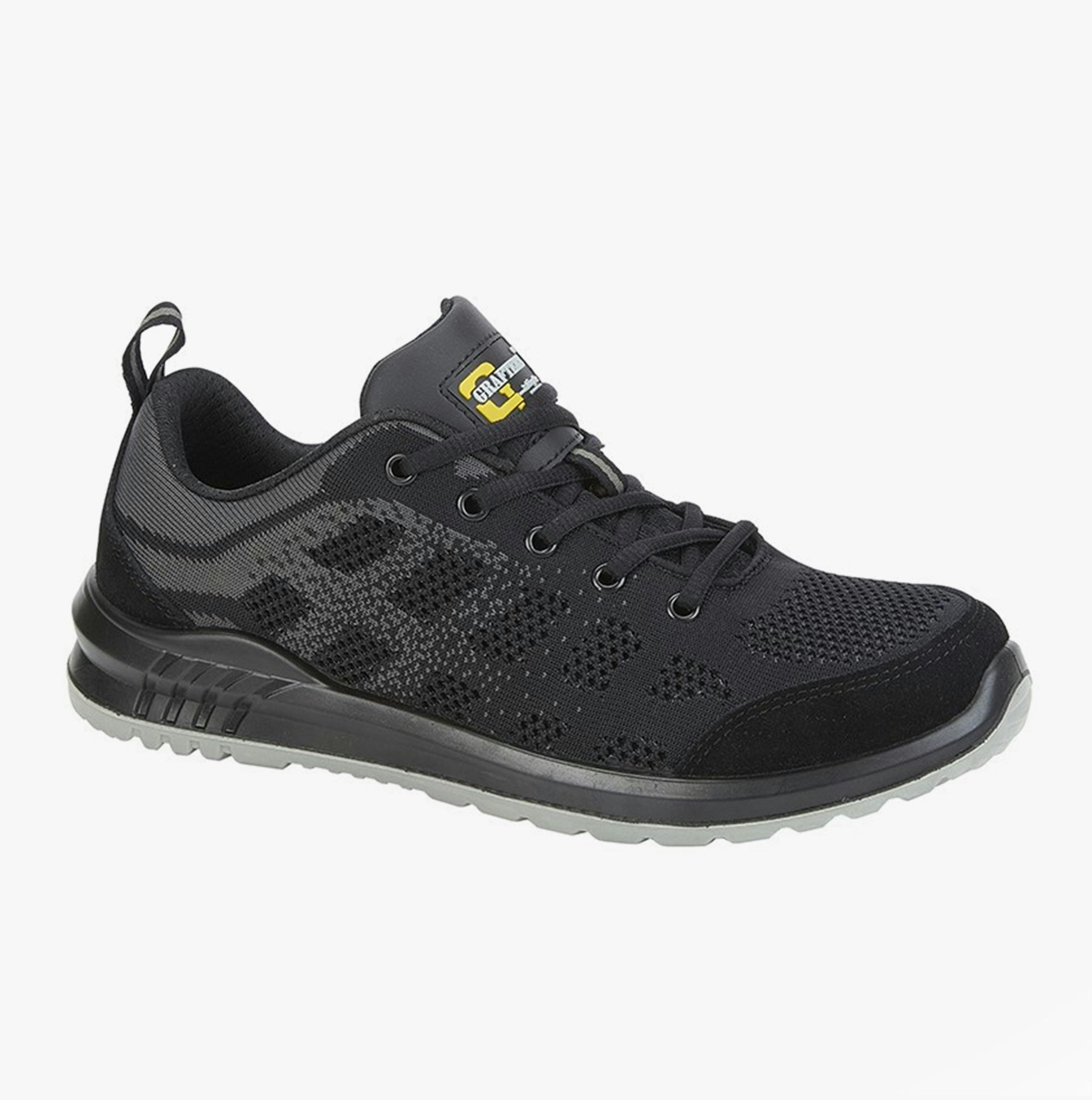 Grafters Unisex Black/Grey M219f Safety Trainers - Uk 9