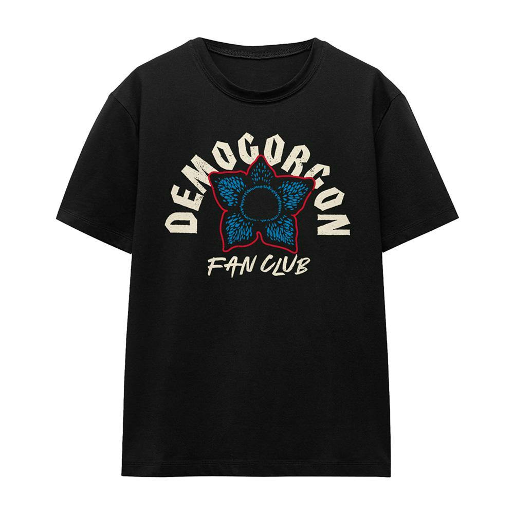 Stranger Things Women's Fan Club Demogorgon T-Shirt - Athletic Heather - M - Athletic Heather
