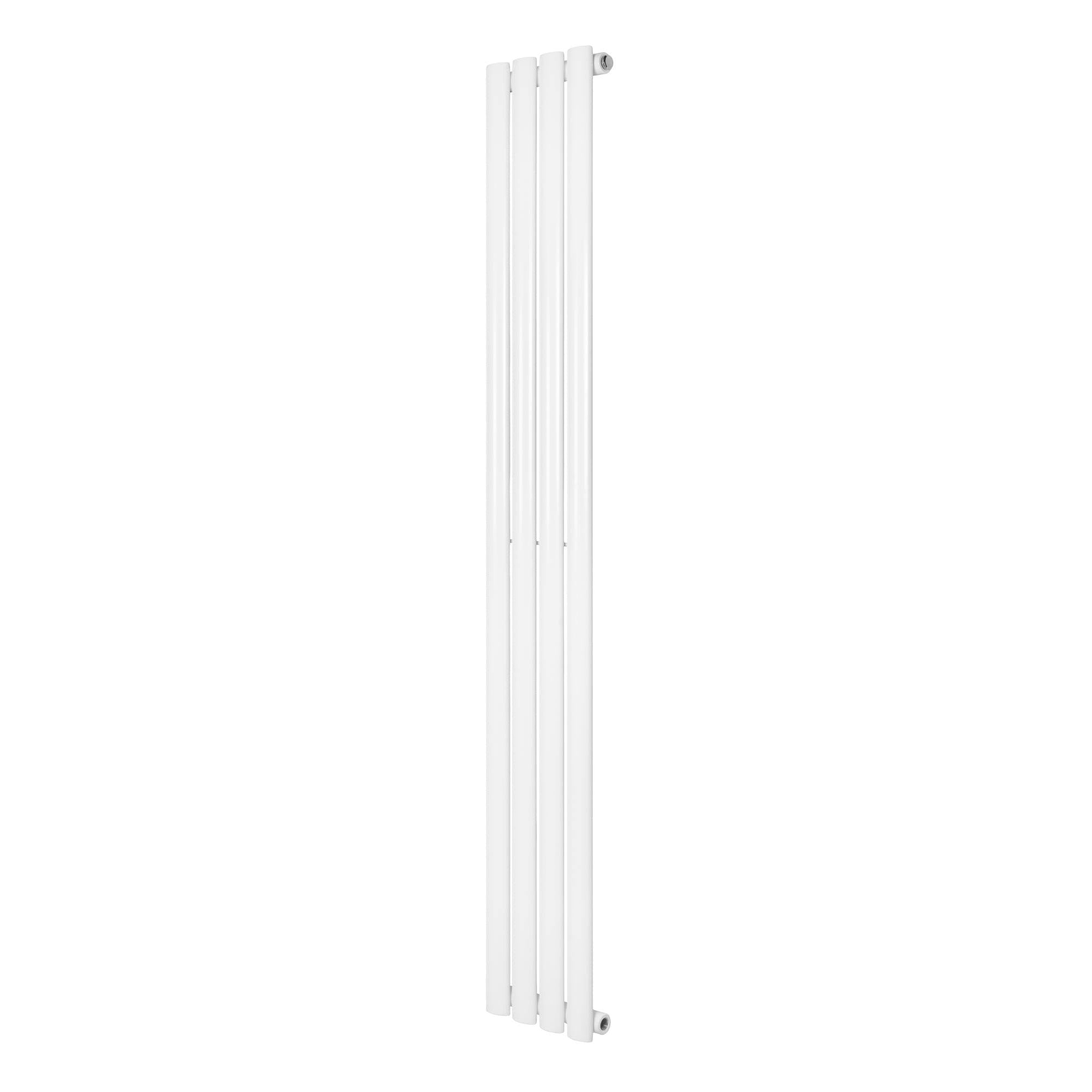 Monstershop White Oval Single Column Radiator - 1600 X 240Mm