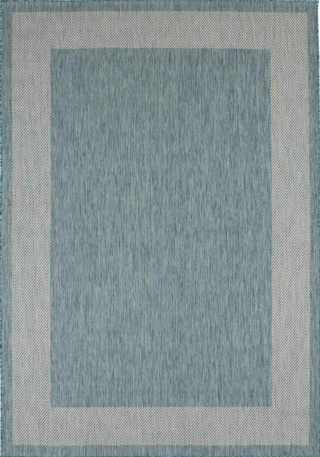 Rackhams Ecology Outdoor Rug Aqua | 200Aq - 120X170 Cm