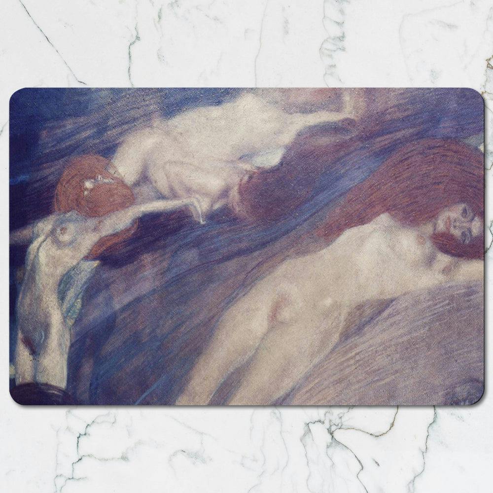 Benjamin Tate Design Placemat Coaster Set Modern Design Table Decor For Dining Room