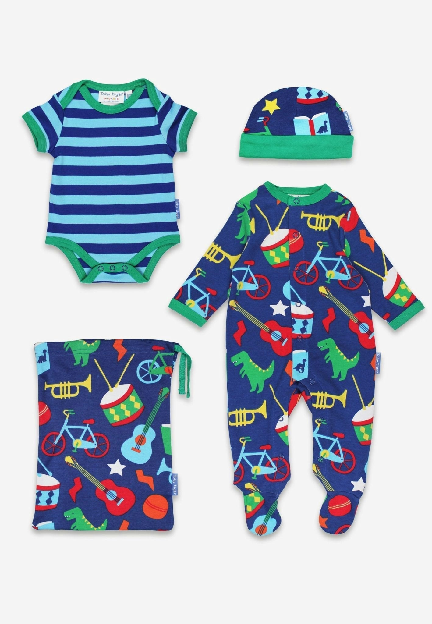 Baby 100% Cotton Toys Print Gift Set - - Image 3