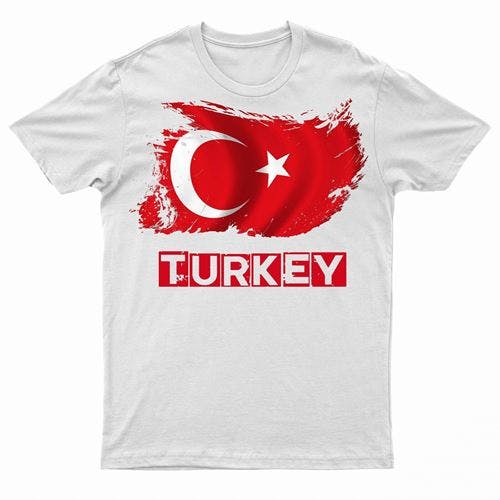 Coolandnew Men's White Adults Turkey T-Shirt - M