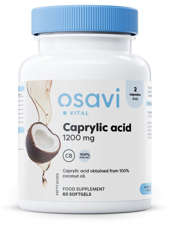 Osavi Caprylic Acid, 1200Mg - 60 Softgels - Image 6