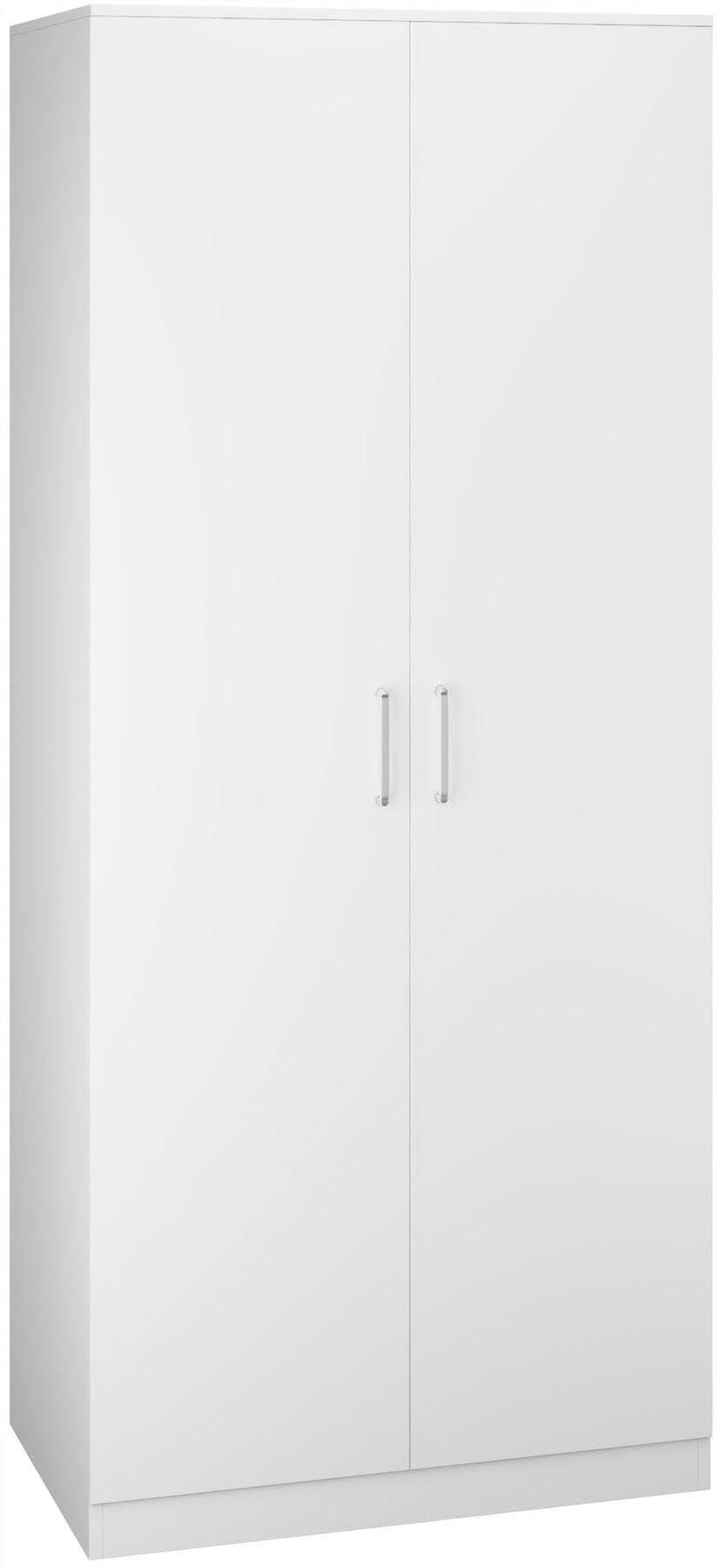 Seconique Dakota 2 Door Wardrobe White - Image 3