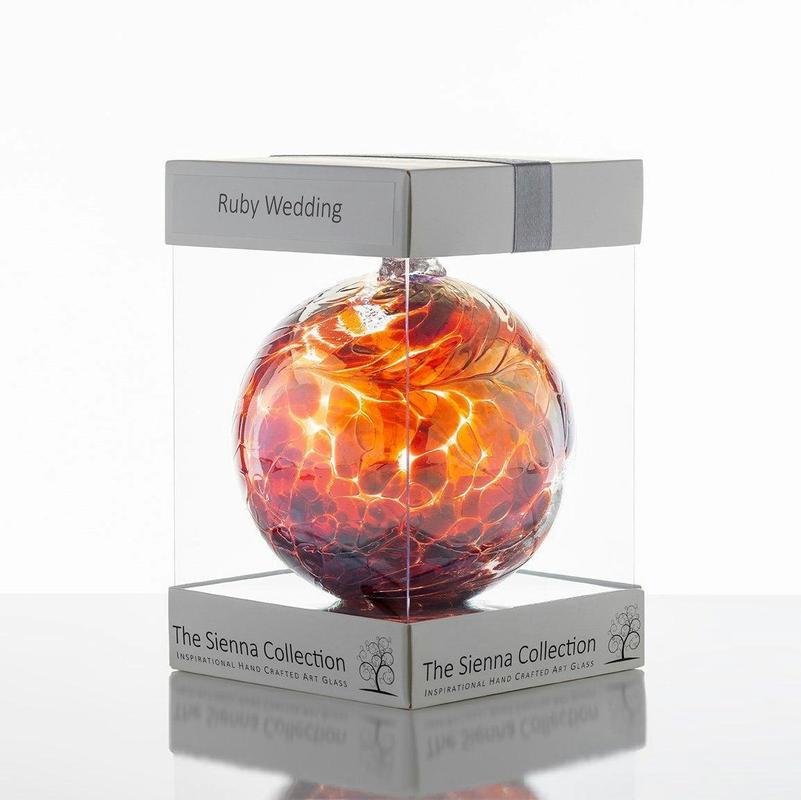 Rackhams Light Ruby Wedding Anniversary Gift Friendship Ball