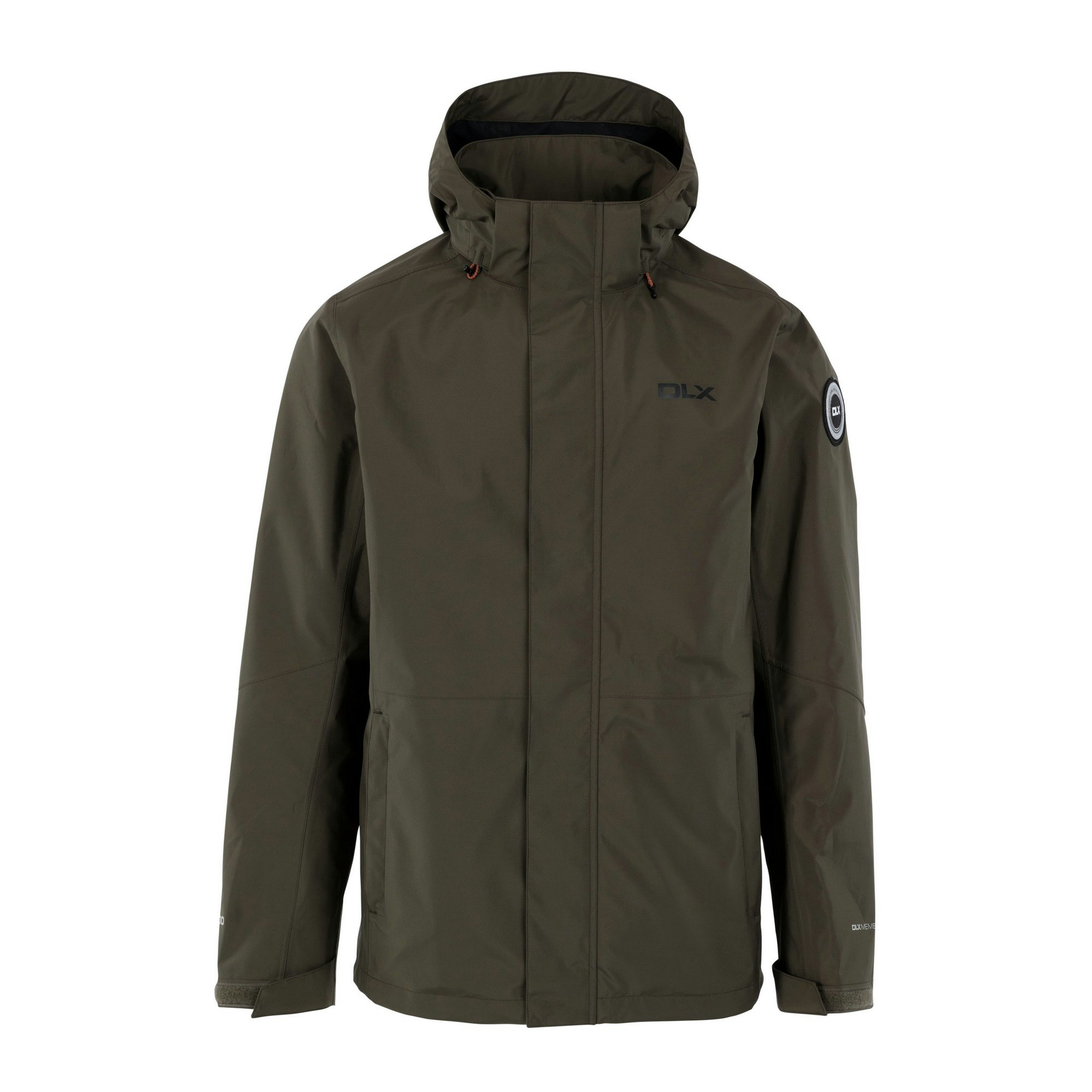 Trespass Men's Dark Dlx Cyril Waterproof Jacket - Vine - Vine Xxl