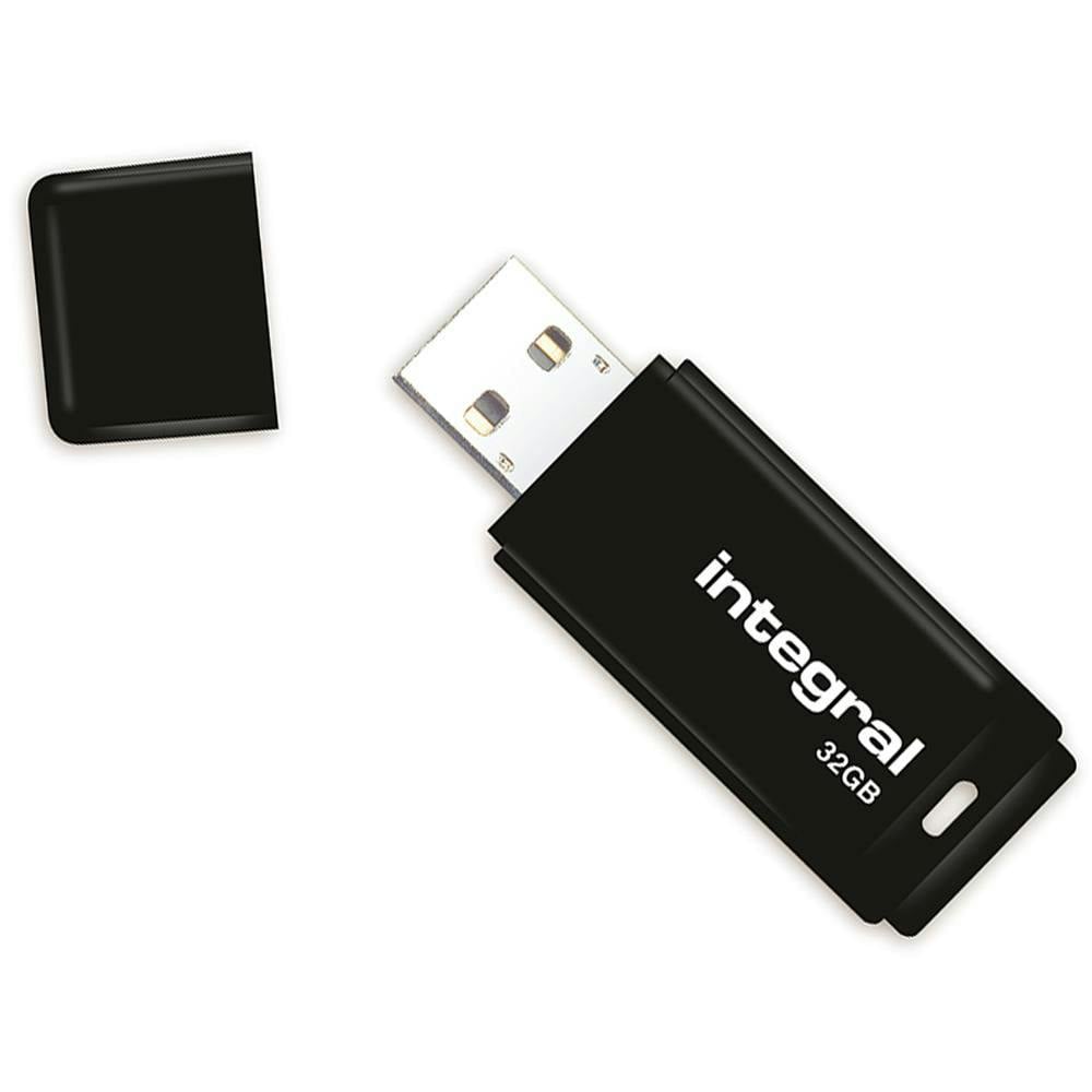 Integral Infd32gbblk 32Gb Usb 2.0 Usb Type-A Connector Usb... Black - Image 3