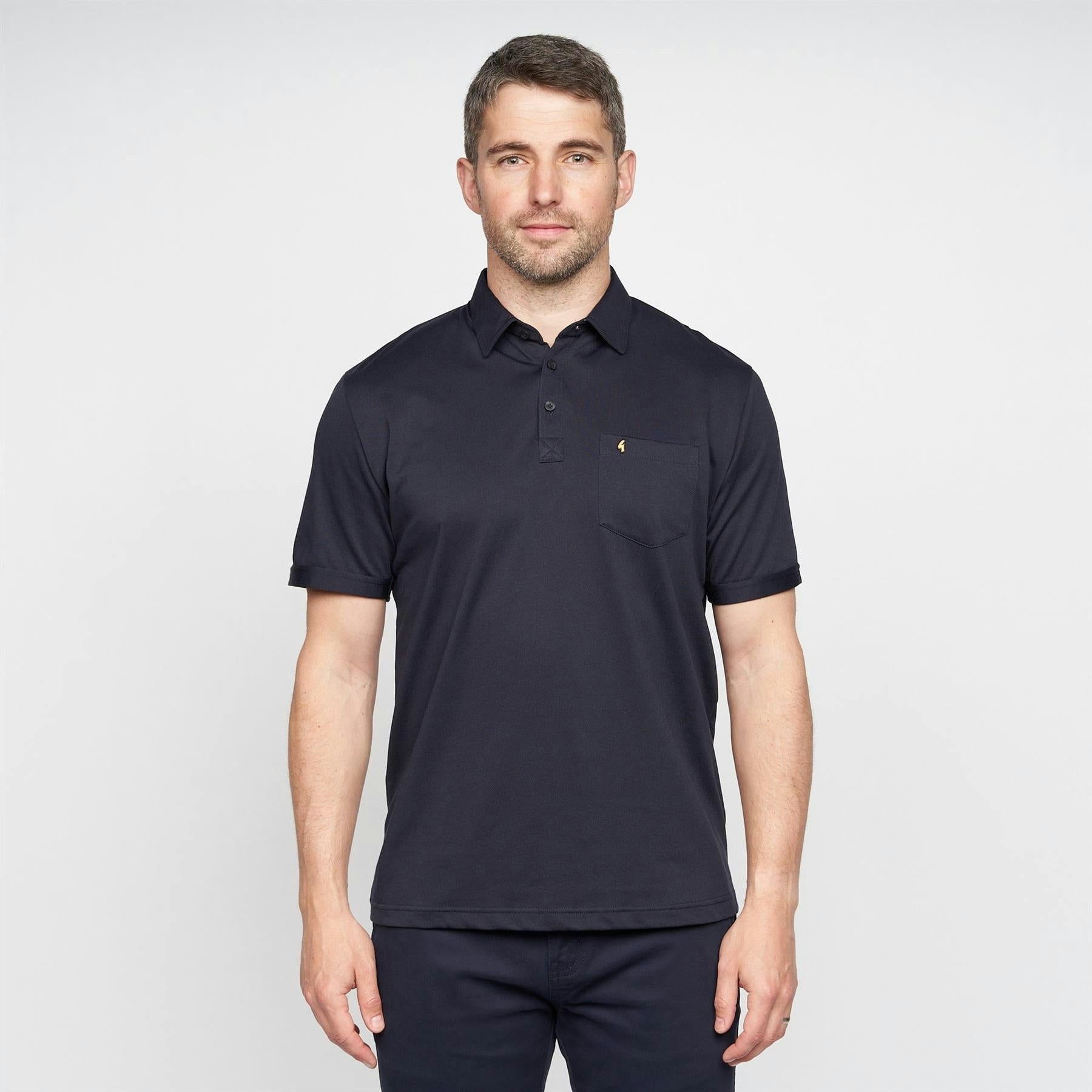 Gabicci Men's G00z05 Polo Shirt Classic - Navy - Xl