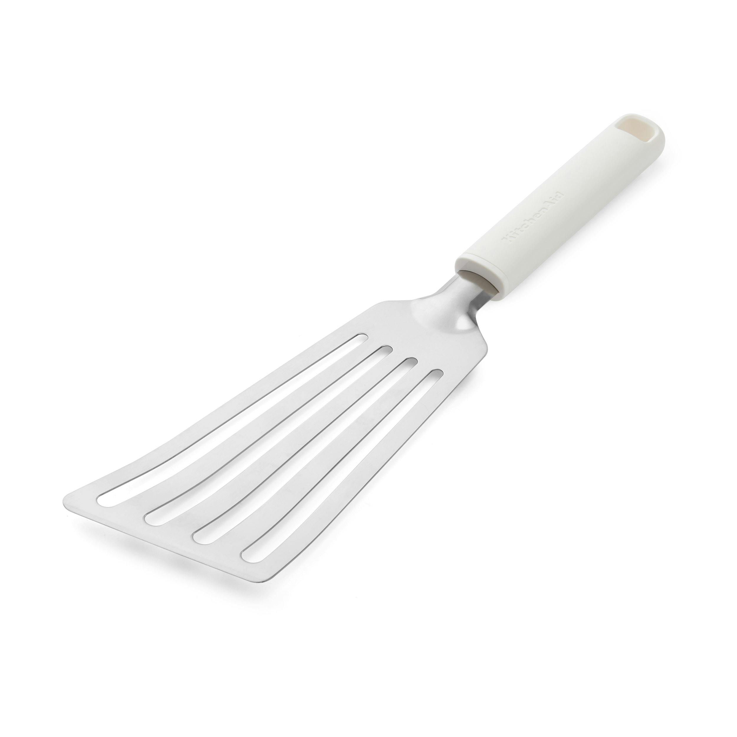 Rackhams White Flex Turner, Porcelain 31.5Cm - Stainless Steel - Food Turner