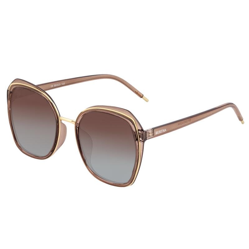 Bertha Brown Jade Polarized Sunglasses