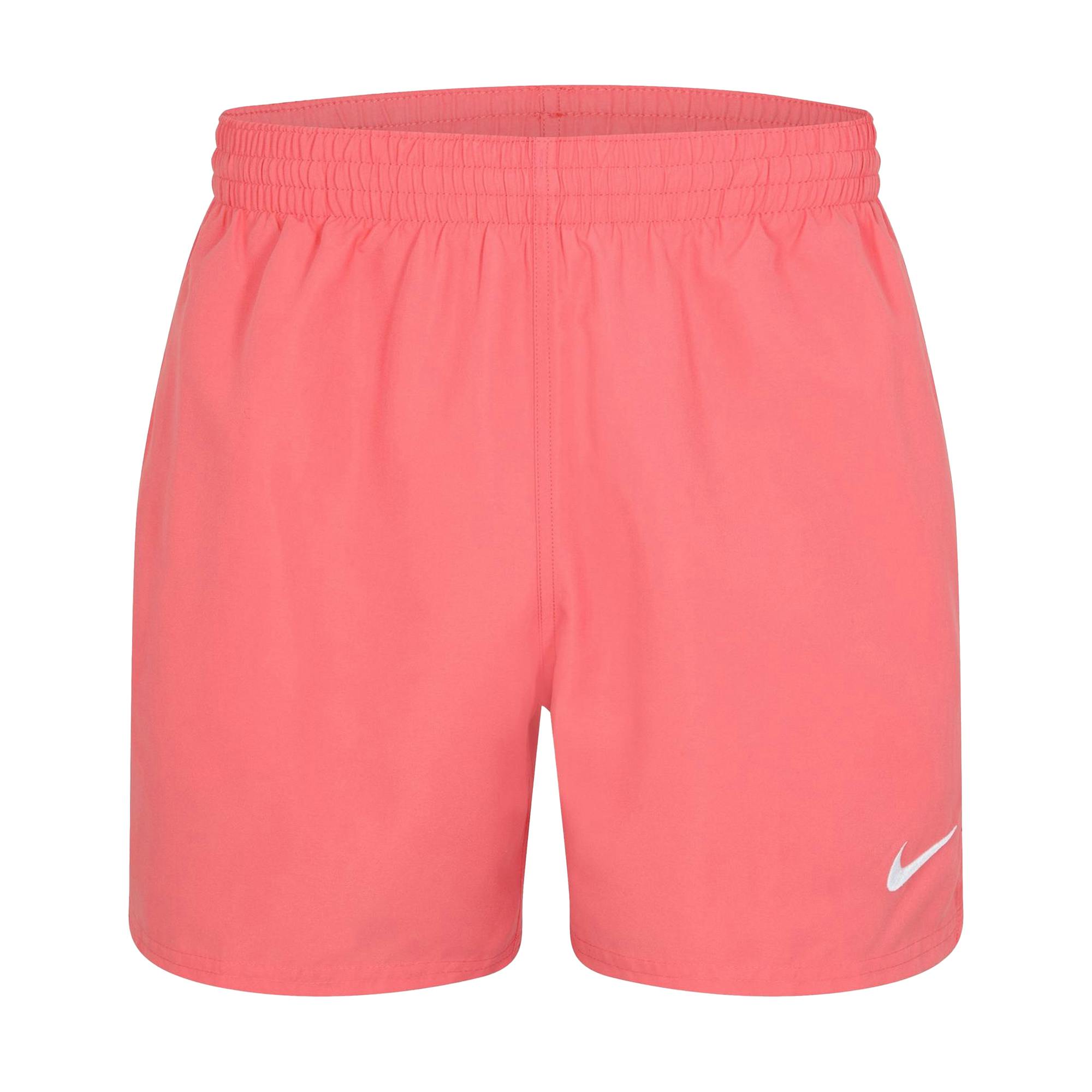Nike Men's Embroidered Logo Regular Swim Shorts - Magic Ember - Xs - Magic Ember - 100% Mixed