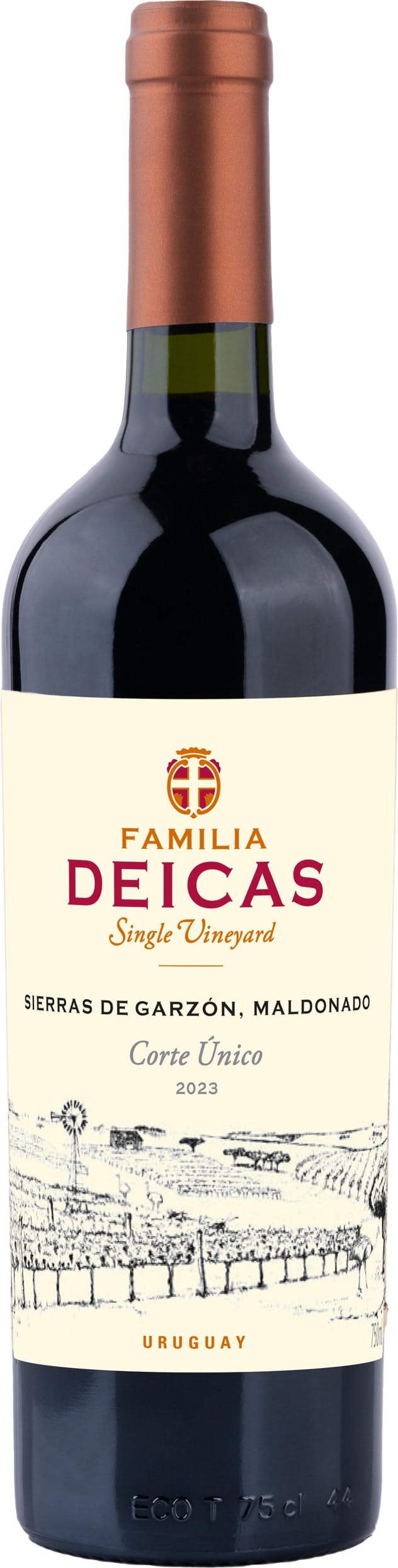 Various Wine Red Familia Deicas Single Vineyard Garzon Corte Unico 2023 75Cl - Pack Of 6