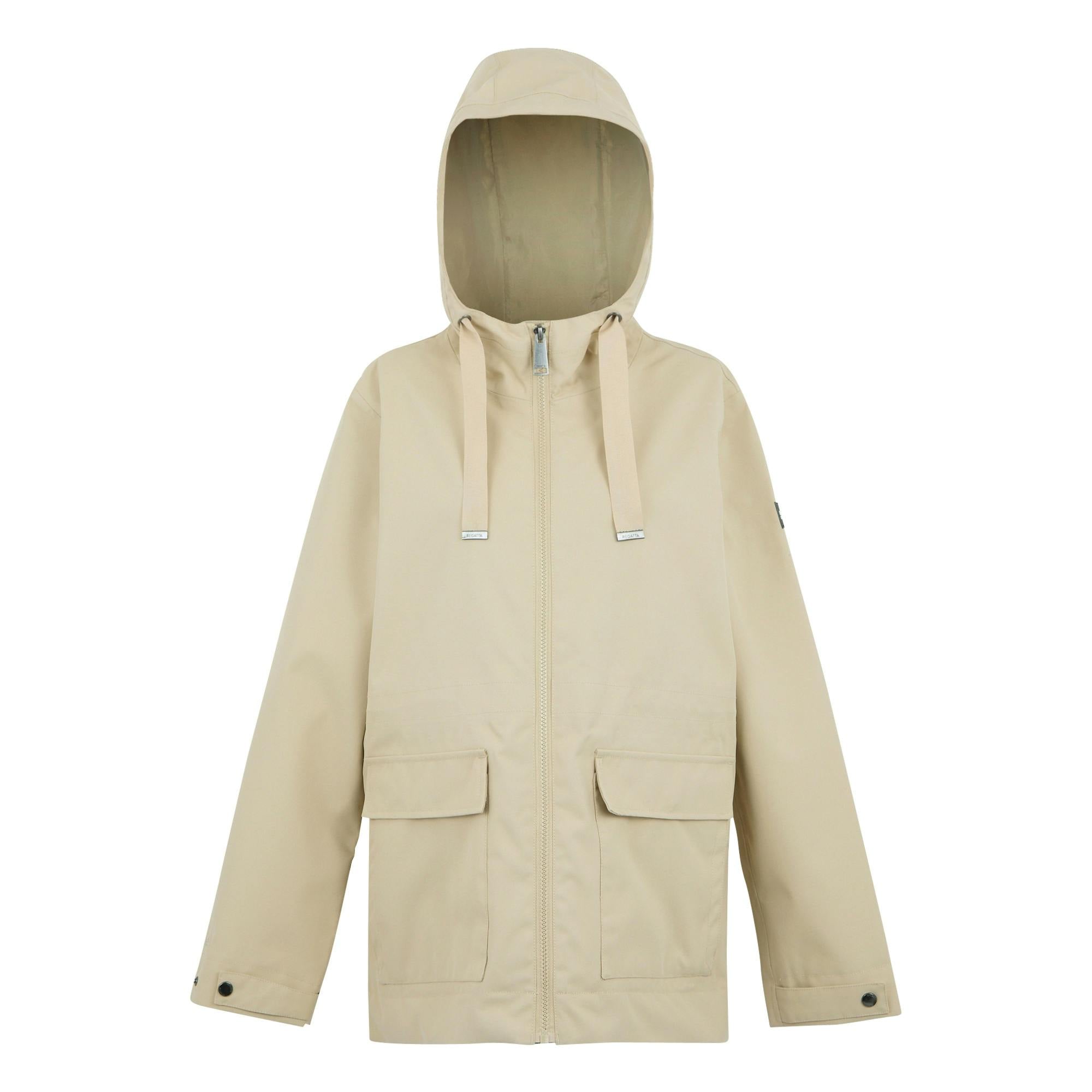 Regatta Women's White / Otilie Waterproof Jacket - Pepper - 18 Uk - Pepper - 100% Polyester