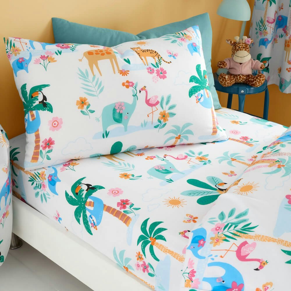 Rackhams Sunset Safari Pillowcases (Pair) - Toddler