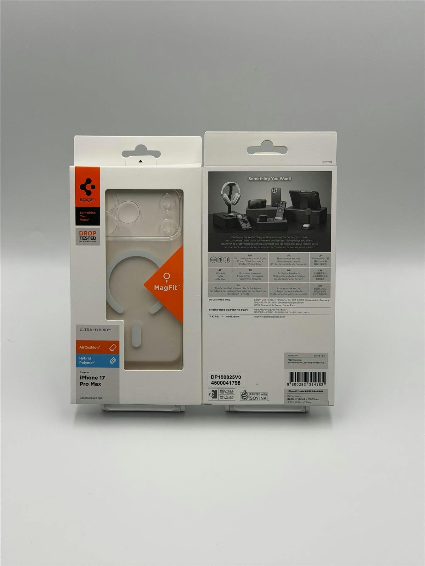 Spigen White Ultra Hybrid Case With Magsafe For Iphone 17 Pro Max 6.9" Frost - Acs10286