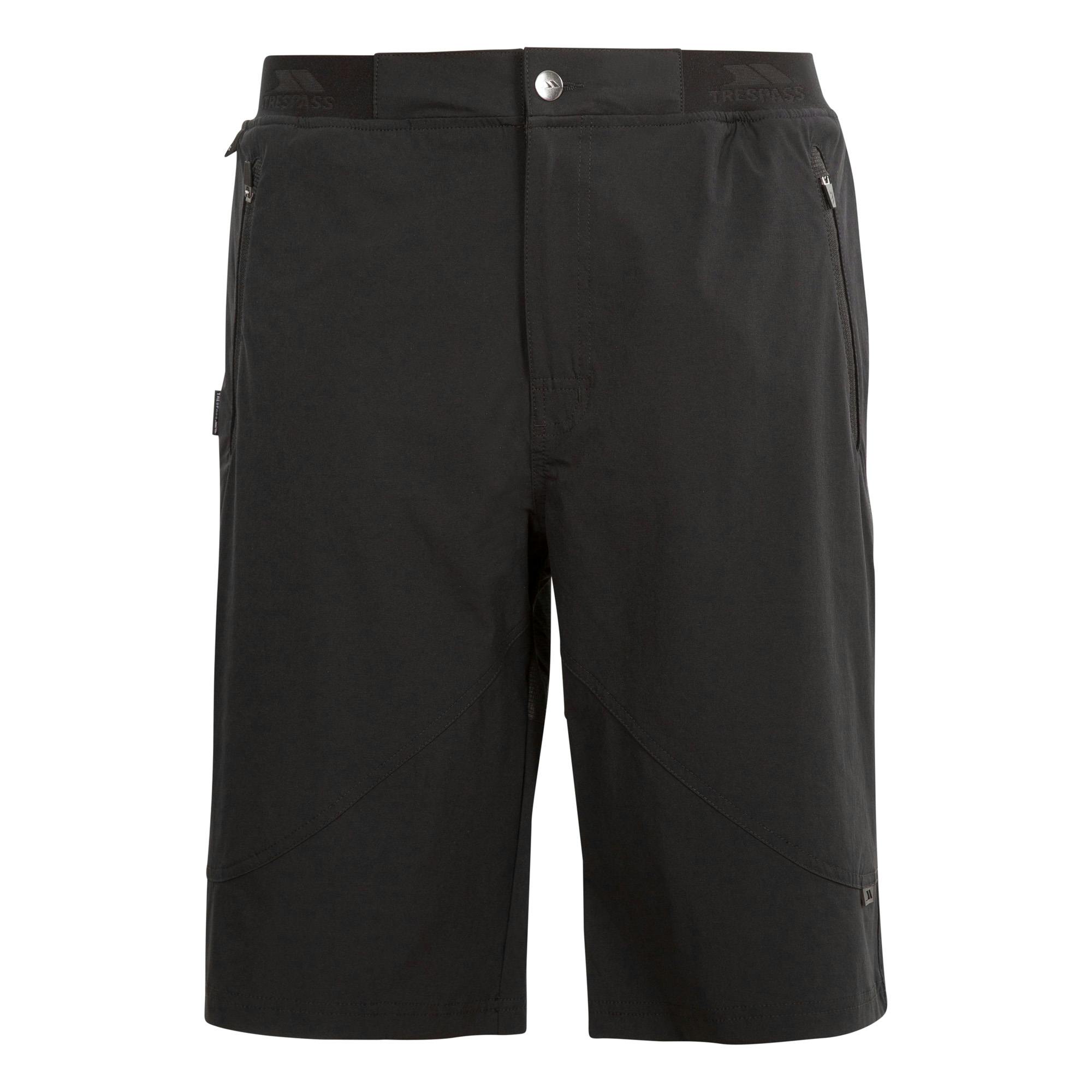 Trespass (S, Black) Mens Hainford Shorts - Image 4